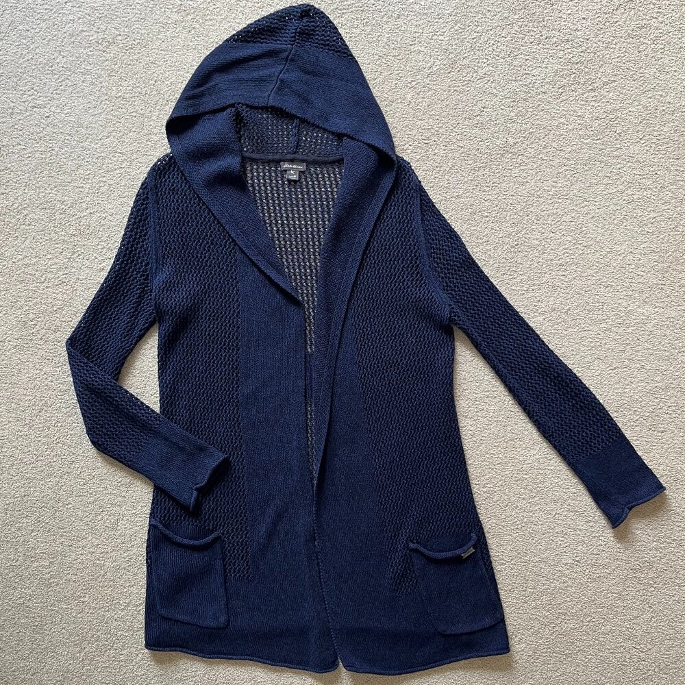Eddie Bauer Hooded Beachside Cardigan